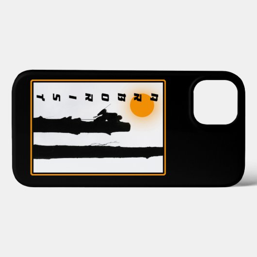 Arborist: Stijgende zonnesilhouetboomklimmer Case-Mate iPhone Case (Achterkant (horizontaal))