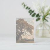 Arborist Tree Care Landscaping Tuinwerf Werk Visitekaartje (Staand voorkant)