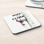 Arborist Tree chirurg Chainzaag lumberjack klimmer Bier Onderzetter (Linkerzijde)