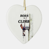 Arborist Tree chirurg Chainzaag lumberjack klimmer Keramisch Ornament (Rechts)