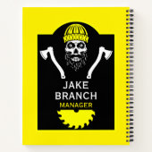 Arborist Tree Surgeon Notitieboek (Achterkant)