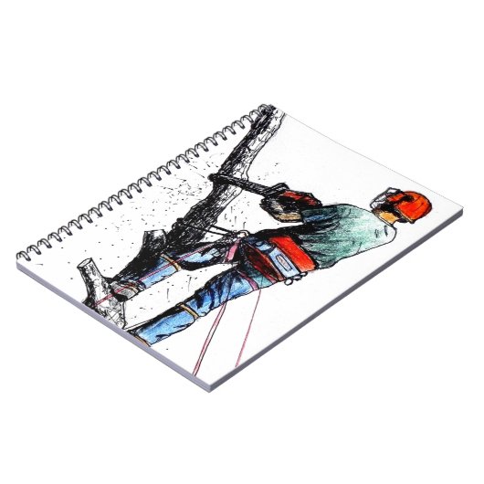 Arborist Tree Surgeon Notitieboek (Linkerzijde)