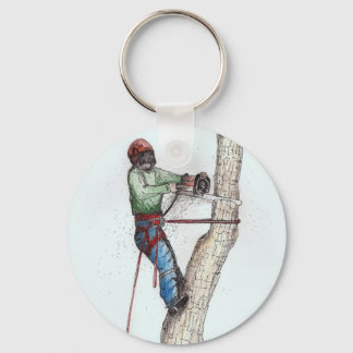 Arborist Tree Surgeon Sleutelhanger