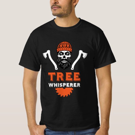 Arborist Tree Surgeon T-shirt (Voorkant)