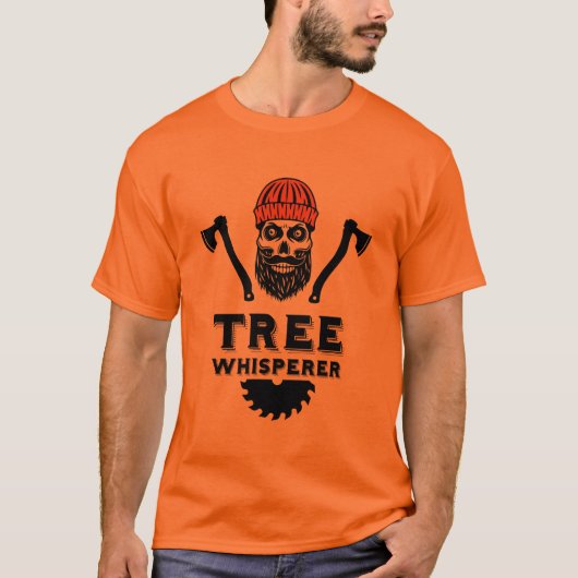 Arborist Tree Surgeon T-shirt (Voorkant)