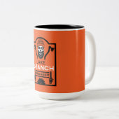 Arborist Tree Surgeon Tweekleurige Koffiemok (Voorkant rechts)