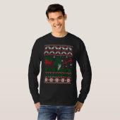 Arborist Ugly Christmas Sweater T-shirt (Voorkant volledig)