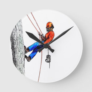 Arborist van de Chirurg van de boom Ronde Klok