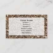 Arborist Wood Chips Background Visitekaartje (Voorkant)