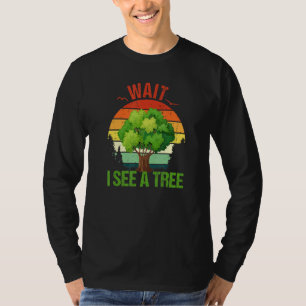 Arborist ziet een boom-arboriculturus-chirurg W T-shirt