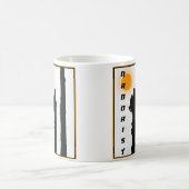 Arboristen Mok: Opkomende zon silhouet klimmer Koffiemok (Center)