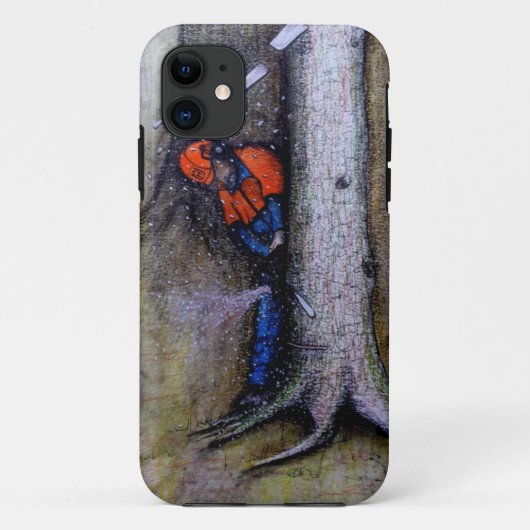 Arboristisch chirurg husqvarna Case-Mate iPhone case (Achterkant)