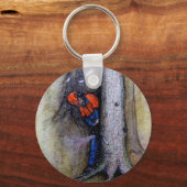 Arboristisch chirurg husqvarna sleutelhanger (Voorkant)