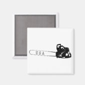 Arboristisch kettingzaag-chirurg Gift Cadeau Magneet (Voorkant / Achterkant)