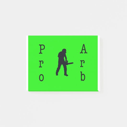 Arboristisch kettingzaag-chirurg Gift Cadeau Post-it® Notes (Voorkant)