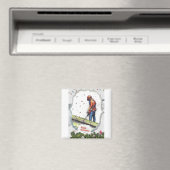 Arboristisch kettingzaag - chirurg met kerstmis magneet (Insitu (Vaatwasser))