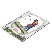 Arboristisch kettingzaag - chirurg met kerstmis notitieboek (Linkerzijde)