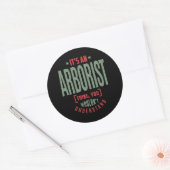 Arborste Ronde Sticker (Envelop)