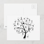 Arbre àchat briefkaart (Voorkant / Achterkant)
