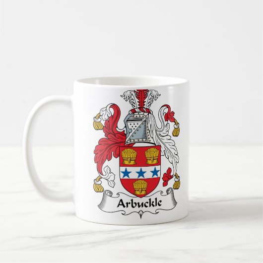 Arbuckle Family Crest Koffiemok (Links)