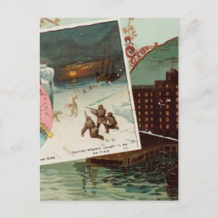 Arbuckles' geïllustreerde atlas briefkaart