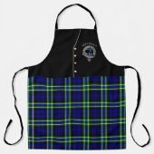 Arbuthnot Clan Badge & Tartan Kilt Schort (Voorkant)