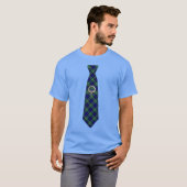 Arbuthnot Scottish Badge & Tartan Necktie T-shirt (Voorkant volledig)