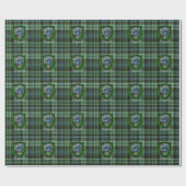 Arbuthnott Scottish Clan Tartan en Crest Cadeaupapier (Vlak)