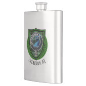 Arbuthnott Scottish Clan Tartan en Crest Flacon (Links)