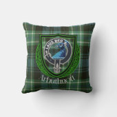 Arbuthnott Scottish Clan Tartan en Crest Kussen (Achterkant)