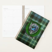 Arbuthnott Scottish Clan Tartan en Crest Planner (Display)
