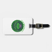 Arbuthnott Scottish Tartan Celtic Thistle Bagagelabel (Voorkant horizontaal)
