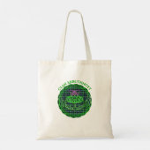 Arbuthnott Scottish Tartan Celtic Thistle Tote Bag (Achterkant)