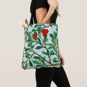 Arbutus, beroemd patroon van William Morris Tote Bag (Dichtbij)