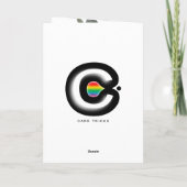 Arbutus-bessen Groeten,... Feestdagen Kaart (Achterkant)