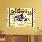 Arbutus Eatmor Cranberries Brand Canvas Afdruk (Insitu (Woonkamer))