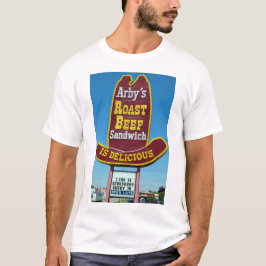ARBY'S ROAST BEEF SANDWICH Sign T-shirt