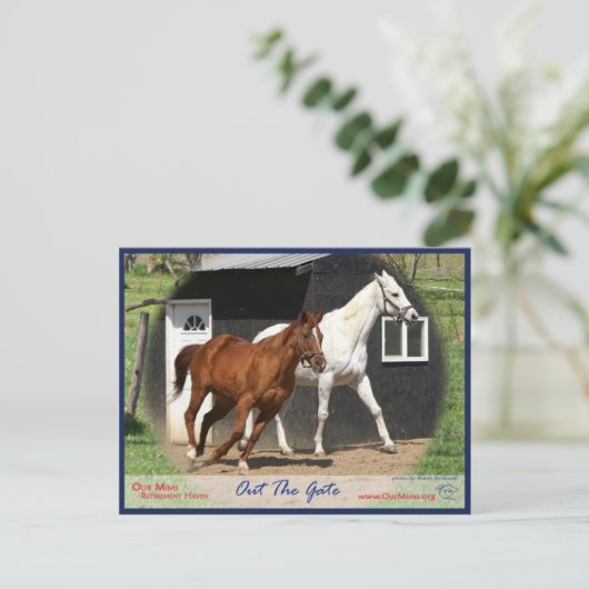 Arc Bars Miss en Bel's Starlet Briefkaart (Staand voorkant)