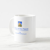 Arc Dance natuur art beauty Koffiemok (Voorkant links)