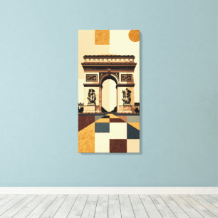 Arc de Triomf Canvas Afdruk