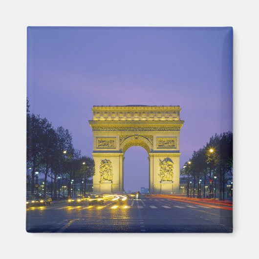 Arc de Triomf, Parijs, Frankrijk, Magneet (Voorkant)