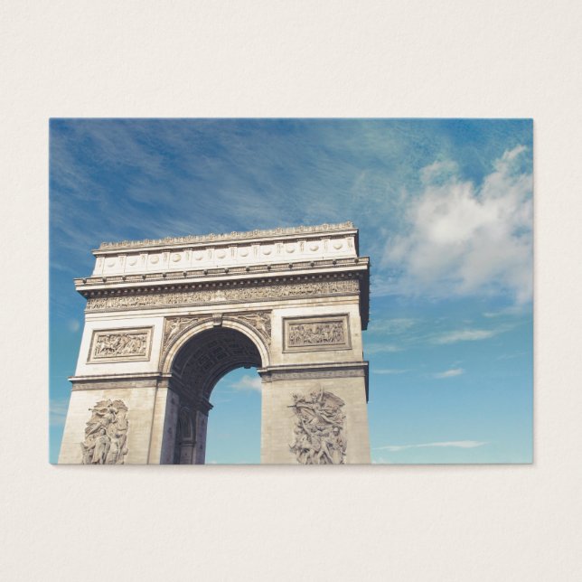 Arc de Triomf Visitekaartje (Voorkant)