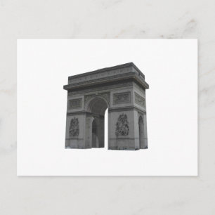 Arc de Triomphe: 3D-model: Briefkaart