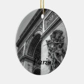 Arc de Triomphe b/w Keramisch Ornament (Rechts)