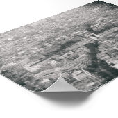 Arc De Triomphe beroemde monumenten in Parijs Poster (Hoek)