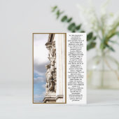 Arc DE Triomphe Briefkaart (Staand voorkant)