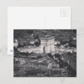 Arc de Triomphe Briefkaart (Voorkant / Achterkant)