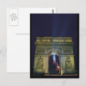 Arc de Triomphe Briefkaart (Voorkant / Achterkant)