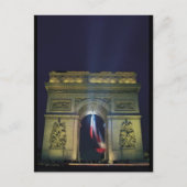 Arc de Triomphe Briefkaart (Voorkant)