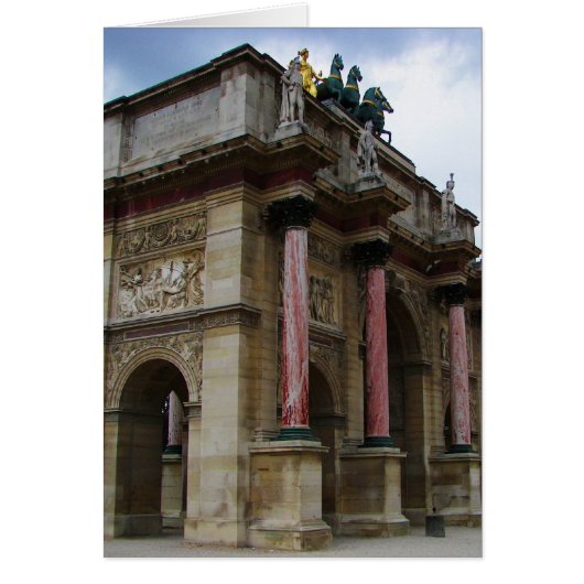 Arc de Triomphe de Carrousel. (Voorkant)